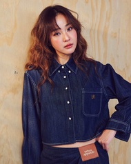 urban apparels | roo denim set ชุดเซ็ทเสื้อและกระโปรงยีนส์