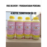 4 BOTOL SUMITHION 50 EC 1 LITER / RACUN NYAMUK DENGGI / RACUN LIPAS / RACUN LALAT / FENITROTHION
