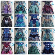 Sasirangan dress for children aged 7-8 years (ld 70, length 84)