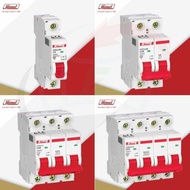 Himel 6A 10A 16A 20A 32A 1 Pole MCB (JKR and SIRIM APPROVAL)