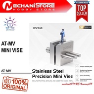 DSPIAE AT-MV Stainless Steel Mini Vise - Mini Clamp Part Sandpaper Scriber Panel Line Drill Paint