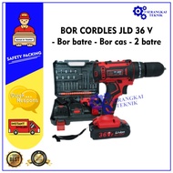 BOR CORDLES JLD 36 V - Bor batre - Bor cas - 2 batre