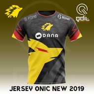 Onic SPORTS GAMING T-SHIRT JERSEY MPL,FF,PUBGM, PUBG