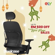 ELY Steelcase Leap High Back Fabric / Office chair / Ergonomic Chair / Ergonomic Office Chair