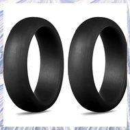 5.7mm Popular for Men Women Silicone Cool Rings Silicone Wedding Ring Environmental Outdoor Sports R