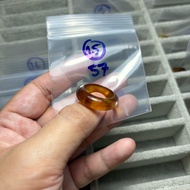 แหวนอำพัน อำพัน อำพันพม่า ฟอสซิล ของแปลก ของหายาก สะสม เสริมดวง แคปซูลแห่งกาลเวลา AMR