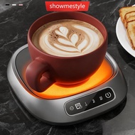 SMS Thermostatic Heating Coaster Cup Heater Mug Warmer 3 Gear 75C Hot Tea Makers Electric Mini Induc