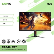 EasyPC | AOC 27G4H 27" 200Hz FHD Fast IPS Gaming Monitor
