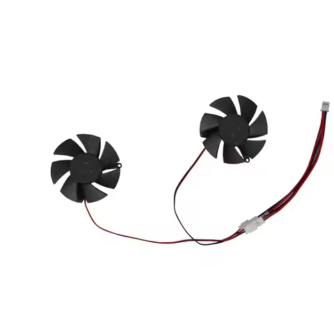 GPU Cooler,Graphics Card Fan,For ZOTAC Gaming GTX 1650 1050Ti 1050 Low Profile gtx1650 lp,2Pcs/Set,D