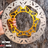 đĩa xe máy Ghracing Ex150 Ex155 - 5 lỗ đĩa zin - lòng nhôm đen xám vàng