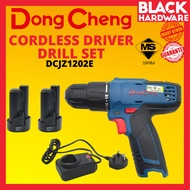 BLACK HARDWARE Dongcheng Battery Cordless Driver Mesin Drill Tebuk Lubang langsir Tanah Bateri Charg