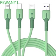 PEWANY1 Charging Cable One Charge Three USB Power Cord Fast Charger Wire Micro USB Powerbank Charger Data Cable Super Fast Charging