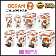 JYK 【OSRAM GERMANY Car &amp; Motorcycle Osram Headlight Halogen Bulb H1 H3 H4 H7 H8 H11 HB3 HB4 Mentol Lampu