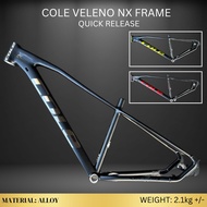 COLE VELENO NX FRAME QUICK RELEASE FOR MOUNTAIN BIKE