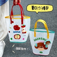 Event Gift Tengyi Jelly Beach Bag Cartoon Handbag Handbag Transparent Waterproof Cute Shoulder Bag