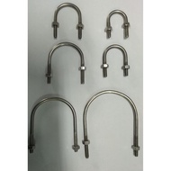 STAINLESS STEEL U BOLT 1/4"