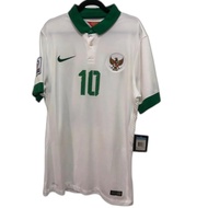 Zulham Zamrun #10 Zulham Z Timnas Indonesia Away AFF 2016 Player Issue PI Original Jersey Football S