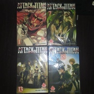 Komik Attack on Titan Vol 1-33