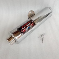 Standard Apido Canister for Raider 150 Carb Raider 150fi/Wave 125/Tmx 155 muffler only 51mm