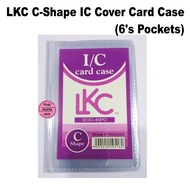 LKC C-Shape IC Cover Card Case - 6's Pockets