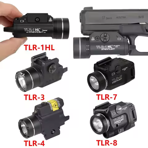 TLR-1 TLR-1HL TLR-3 TLR-4 TLR-7 TLR-8 TLR Tactical Weapons Scout Light Pistol Gun Flashlight Hunting