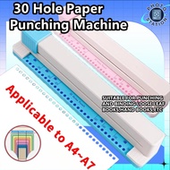 30-Hole Sliding Puncher A4 Quikly Sharp Sliding Binding Machine Puncher High Quality NewModel Yopsun