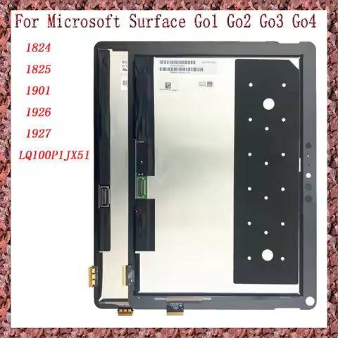 AAA+ For Microsoft Surface Go 1 2 3 4 Go1 Go2 1824 1825 1901 1926 LCD Display Touch Screen Digitizer