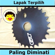 Crank Gear Black front gear disc for BMX 28T GT Bicycle