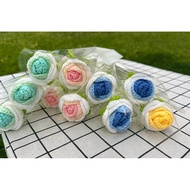 [Ready Stock]1Pcs Crochet Flower