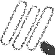 8 Inch Chainsaw Chain 3/8'' LP Pitch 0.05'' Gauge 33DL Replacement for Greenworks, Chicago, Sun Joe 