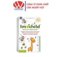 Imochild D3K2 - Supports children's calcium absorption to enhance height development - 20 mL - VIC P