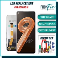 𝑷𝒉𝒐𝒏𝑭𝒊𝒙 Compatible For REALME 9I / REALME 8I / OP A96 CPH2333 / NARZO 50 LCD SKRIN DIGITIZER TOUCH R