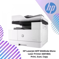 HP LaserJet MFP M440nda A4, A3 Black and White Laser Multifunction Printer, Perfect for Business​ Pr