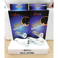 Advance 2A 2usb car adapter Saver