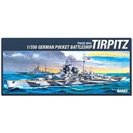 Academy 1/350 Scale German Battleship TIRPITZ Plastic Model Kit 14111 NIB