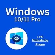 Microsoft Windows 11 | 10 | Home | Pro | Lifetime Original License | Latest Update | Activate by Pho