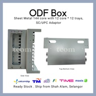 ODF Rack mount Optical Distribution Fibre Box Fiber Box Rackmount 96c 144c SC/UPC Adaptor