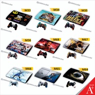 Ps3 super slim garskin sticker with gta 5 motif, A+ quality basketball motif