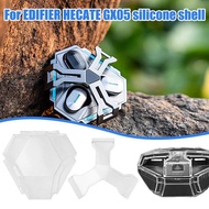 for Edifier Hecate GX05 Earbuds Protective Shell Transparent Case with Cleaning Kit Earphone Soft Si