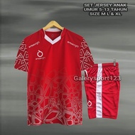 KAOS BOLA ANAK-ANAK JERSEY CUSTOM ANAK COCOK UNTUK KAOS TIM BOLA FUTSAL VOLLY DAN BADMINTON 1 SET JE