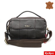 New Arrivals Kickers Premium Leather Sling Bag ( KIC-S 78401 )