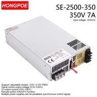 2500W 350V Power Supply 0-5V Adjustable Power 350VDC AC-DC 0-5V Analog Signal Control SE-2500-350 Po
