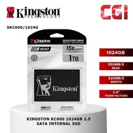 Kingston KC600 1024GB 2.5" SATA Internal SSD (SKC600/1024G)