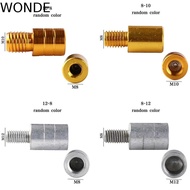WONDE Fishing Net Adaptor Aluminum Alloy M8/M10/M12 Net Handle Adaptor Thread Adaptor 10mm to 8mm 8m