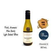 🏅 Top Wine Patriarche Sauvignon Blanc Mini Bottle, France, 12%, 187ml
