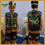 Dayak Traditional Clothes For Boys And Girls Kindergarten Elementary School // Alvidnita Kaltim Traditional Clothes_