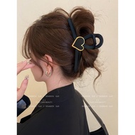 High-End Feeling 2026 New Style Woman Hair Clip Black Large Shark Hair Clip