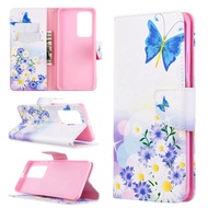 เคสโทรศัพท์สำหรับ Huawei P50 P40 P30 P20 Pro / P40 P30 P20 Lite Nova 9 / Nova 8i การ์ตูนแม่เหล็กหนัง