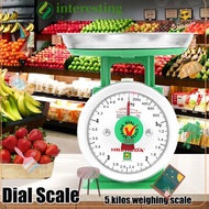INTERESTING Scaleweighing Scale, Green Big Weighing Scale,  5 Kilos Electronic Scale Kitchen