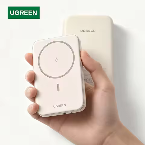 UGREEN Power Bank 10000mAh Magnetic Slim Portable Charger External Battery Pack for iPhone Samsung